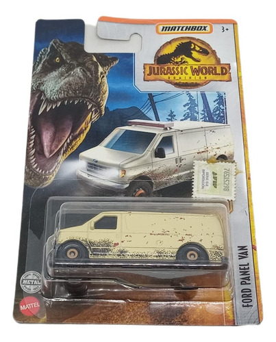 Camioneta Coleccion Ford Panel Van Matchbox Jurassic World