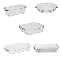 Comprar Set Fuentes Horno Asaderas Pyrex X 5