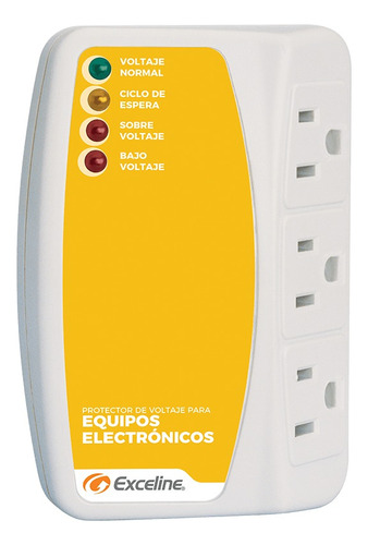 Protector De Volaje Exceline Para Equipo Electrónicos 120vac