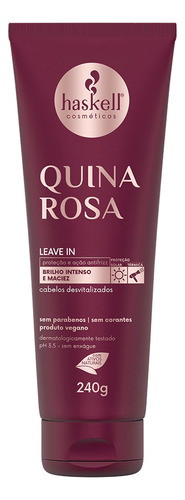 Kit Haskell Quina Rosa Sh Condicionar Máscara 1l + Leave-in
