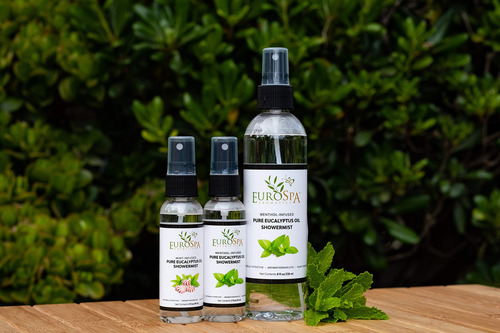 Eucalyptus Shower Mist 2oz, Twin Pack Eurospa Aromatics