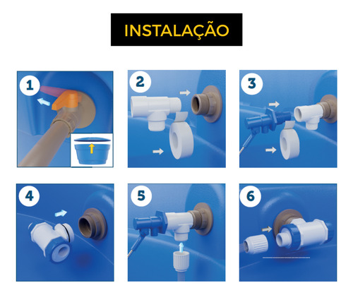 Válvula Alternadora De Pressão Para Caixa D'água Blukit