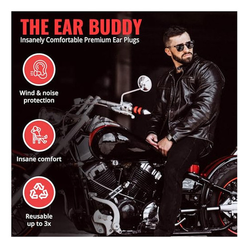 The Ear Buddy Tapones Para Los Oídos De Espuma Suave Premiu