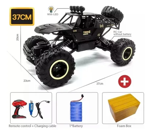 comprar Carrinho De Controle Remoto 4wd Cor Preto