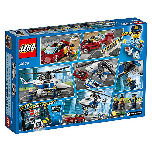 Juguete De Construcción Lego City Police Chase 60138 De Alta