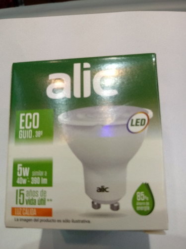 Imagen 1 de 1 de Dicroica 5w Alic Calido