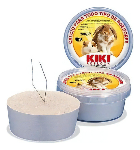 Kiki Roblock Para Roedores 200g