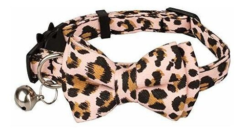 Gyapet Cat Collar With Bowtie Bell Safety Buckle Breakaway K