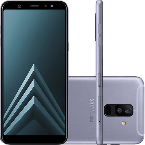 Celular Samsung Galaxy A6 Plus Prata Tela Infinita De 6 