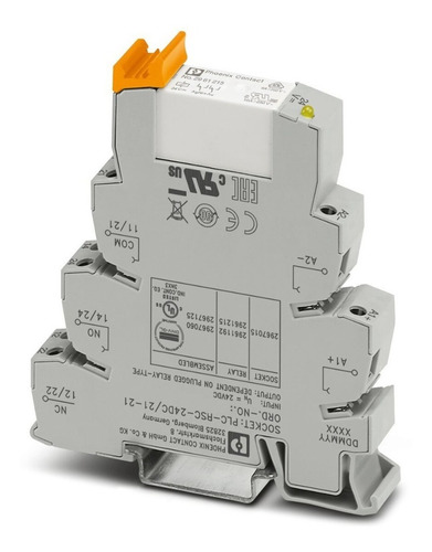 Módulo De Relés Phoenix Plc-rsc-24dc/21-21au Modelo: 2967125