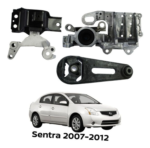 Soportes Caja Vel Y Motor Sentra 2007 2.0 Original