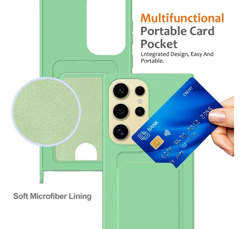 Funda De Silicona Sólida For Samsung Con Cordón, Duradera