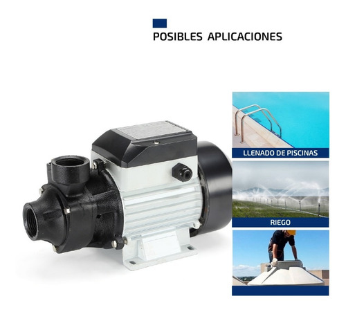 Bomba De Agua Periferica 0.5hp Eleva 25mts 30l Min 50hz 220v Color Blanco