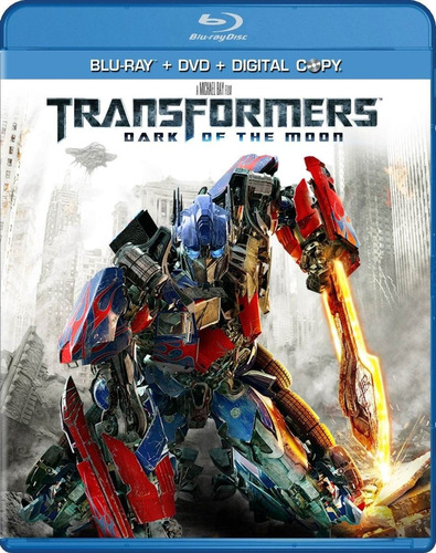 Blu Ray Transformers Dark Of The Moon Dvd Original 