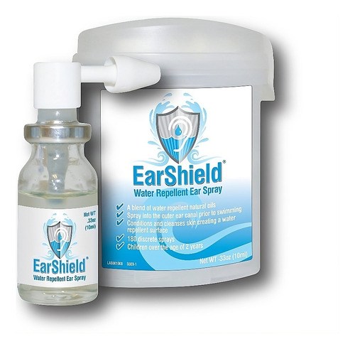 Ear Shield Protección De Oídos Repelente Al Agua Natación