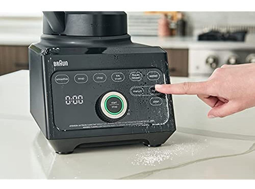Braun Jb9040bk Triforce Power Blender, Black Color Negro 1600