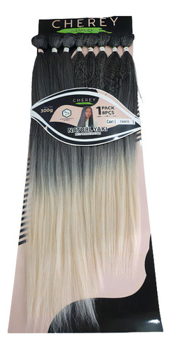 Cabelo Yaki Fibra Organica Lisa Para Entrelace 300g 65-70-75