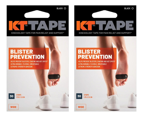 Kt Health - Cinta De Prevencion De Ampollas, 30 Tiras, Color