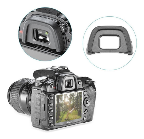 Imagen 6 de 7 de Visor Eyecup Eye Cup Nikon Dk-23 D7100 D7200 D300 D200 D100
