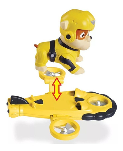 Patrulla Canina Paw Patrol Air Rescue Rubble Original
