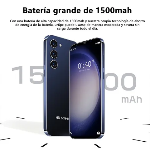 Smartphone Android Barato S23+ Dual Sim De Doble Modo De Esp