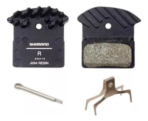 Pastillas De Freno Para Bicicleta Shimano J03a C/ Disipador