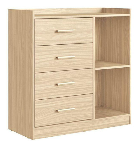 Cômoda De Quarto Ph 1723 Com 4 Gavetas Branco - Herval