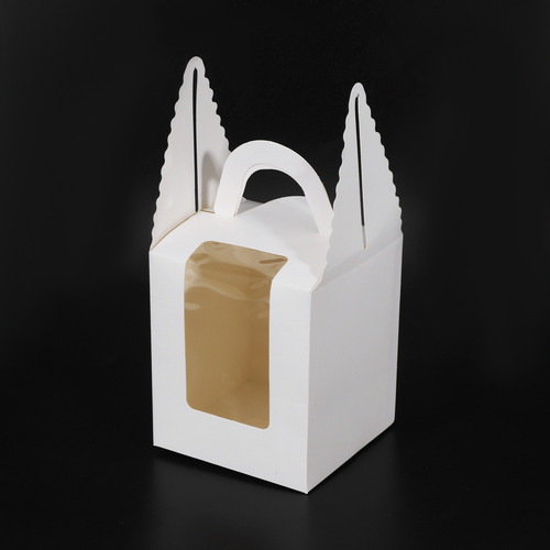 50 Cajas Individuales Para Magdalenas Blancas, Individuales,