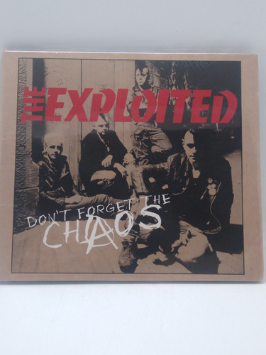 The Exploited  Don't Forget The Chaos Cd Nuevo