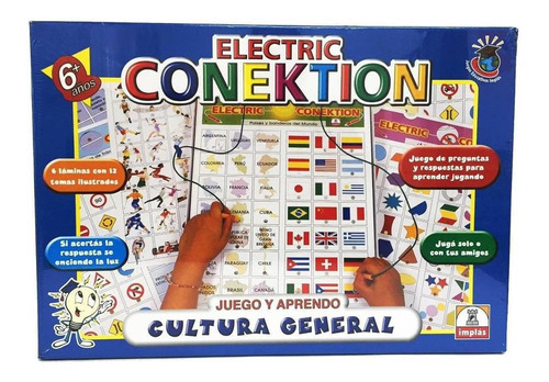  Electric Conektion Cultura General Juego De Mesa Implas