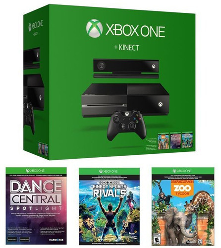 Consola Microsoft Xbox One 500gb + Kinect + 3 Juegos