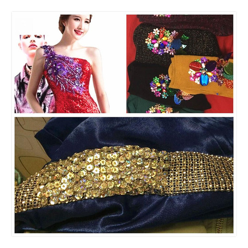Conjunto De 2x Paquetes De Lentejuelas Brillantes Para