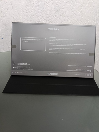 Monitor Gamer 15.6 Fhd Portable Hdmi / L269 Negro