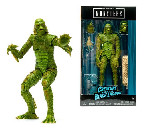 Figura O Monstro Da Lagoa Negra Universal Monsters Jada Toys