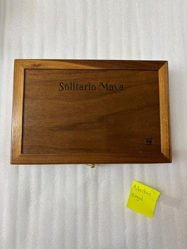 Juego De Mesa Solitario Maya De Madera Korsa 10018