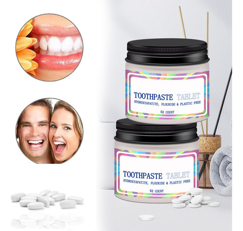 Tabletas De Pasta De Dientes Masticables, Tabletas De Pasta