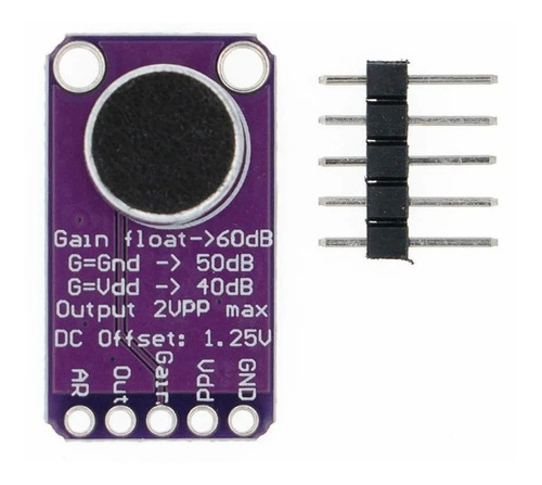 10 X Módulo Amplificador De Som - Max9814