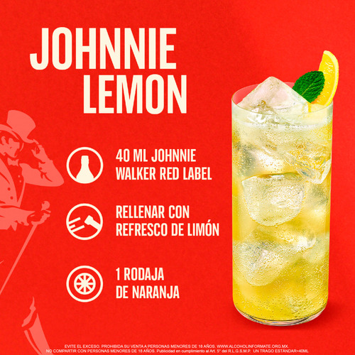 Whisky Johnnie Walker Et Roja 200 Ml
