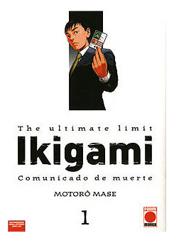 Libro Ikigami 01 De Motoro Mase Panini Manga