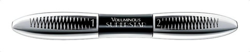 Pestañina L'Oréal Paris Voluminous Superstar 12.7ml color black brown