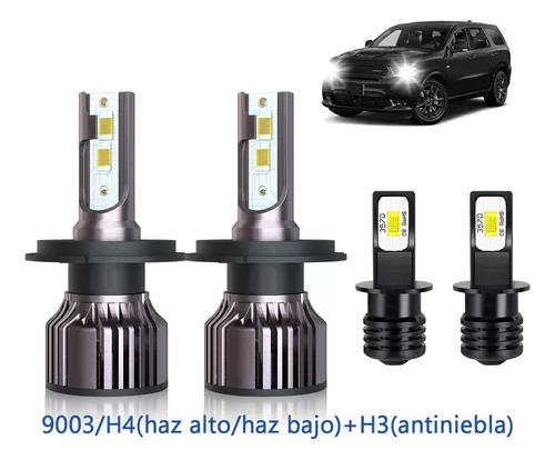 Kit De Faros Led De Luz Alta Y Baja Para Seat Ibiza 2001-200