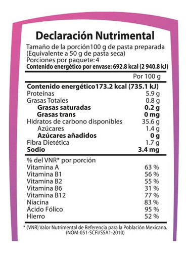 Sopa La Moderna Kids Nuevo Unicornio 7 Vitaminas Y Hierro
