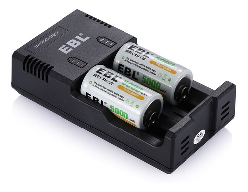 Universal Cargador De Li-ion Para 26650 De 18650 10440 2slot