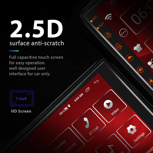 2din 7 «radio Estéreo Del Coche De Android 11 2+16g Con Wifi