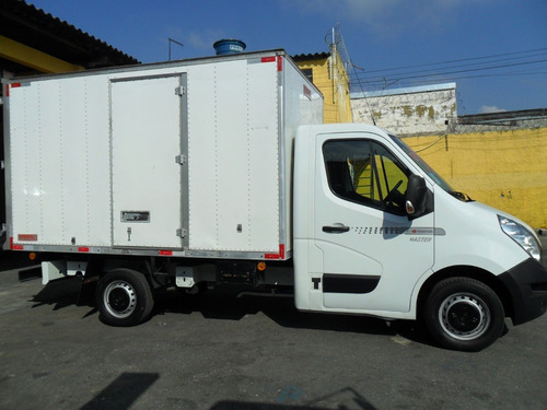 Imagem 9 de 12 de Renault Master 2019 Com Baú De Alumínio
