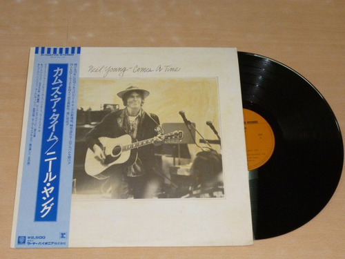 Neil Young Comes A Time Vinilo Japonés Con Obi Ggjjzz