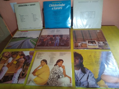 Dupla Sertaneja: Chitãozinho & Xororó/ Com 9 Lps De Carreira