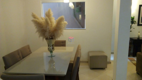 Imagem 3 de 23 de Sobrado À Venda, 3 Quartos, 1 Suíte, 2 Vagas, Alice - Santo André/sp - 75373