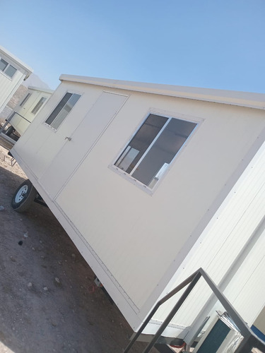Remolque Traila Camper Caseta Cabina Oficina Móvil Para 10