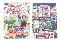 Comprar Libros Para Colorear Antiestres Flores Casas Mandalas 